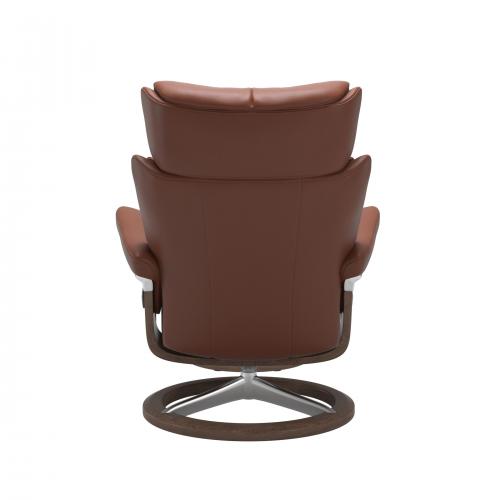 Stressless Magic (M) Signature Base Recliner with Ottoman