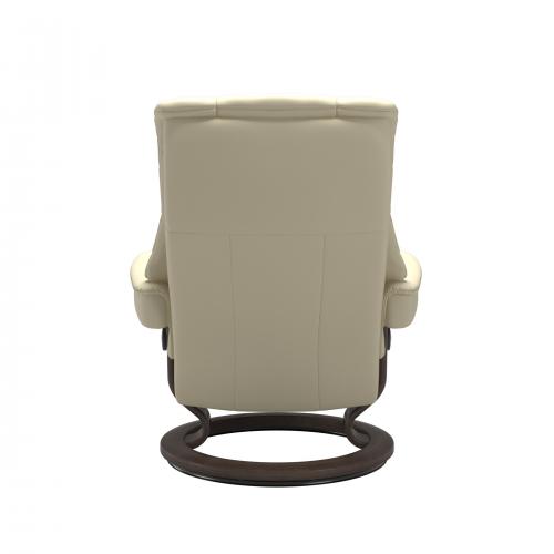 Stressless Mayfair (M) Classic Base Recliner with Ottoman