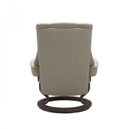 Stressless Mayfair (M) Classic Base Recliner with Ottoman