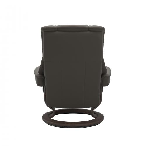 Stressless Mayfair (M) Classic Base Recliner with Ottoman