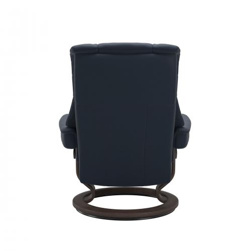 Stressless Mayfair (M) Classic Base Recliner with Ottoman