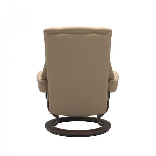 Stressless Mayfair (M) Classic Base Recliner with Ottoman