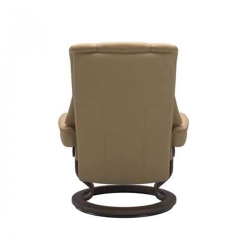 Stressless Mayfair (M) Classic Base Recliner with Ottoman