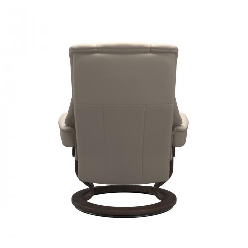 Stressless Mayfair (M) Classic Base Recliner with Ottoman