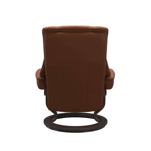 Stressless Mayfair (M) Classic Base Recliner with Ottoman