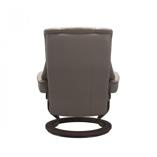 Stressless Mayfair (M) Classic Base Recliner with Ottoman