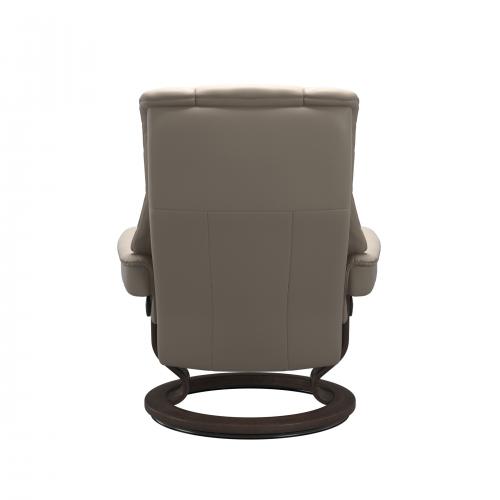 Stressless Mayfair (M) Classic Base Recliner with Ottoman