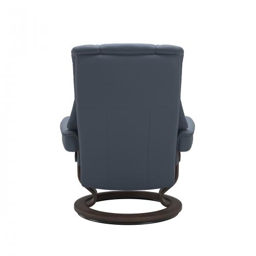 Stressless Mayfair (M) Classic Base Recliner with Ottoman
