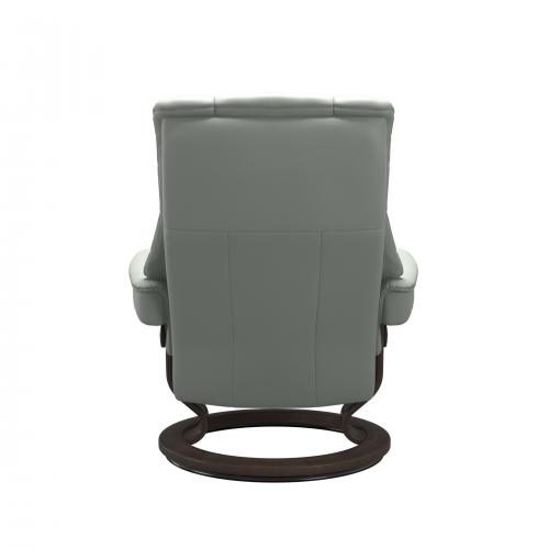 Stressless Mayfair (M) Classic Base Recliner with Ottoman