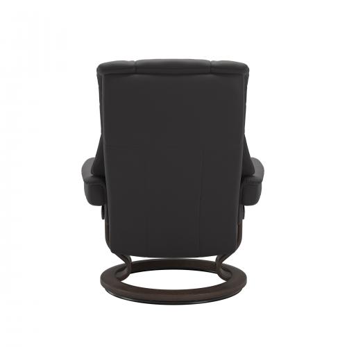 Stressless Mayfair (M) Classic Base Recliner with Ottoman