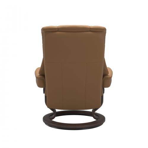Stressless Mayfair (M) Classic Base Recliner with Ottoman