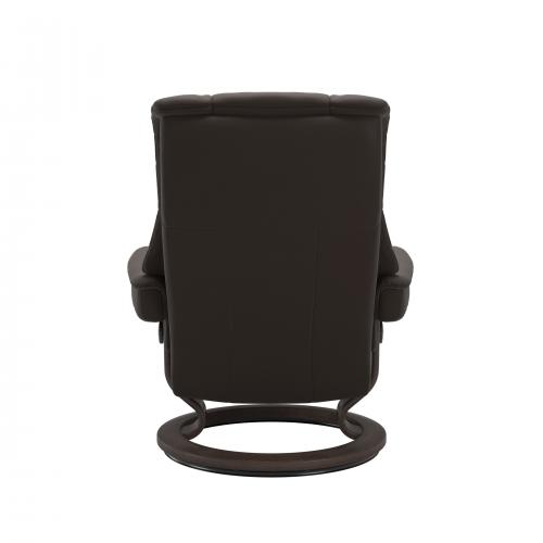 Stressless Mayfair (M) Classic Base Recliner with Ottoman