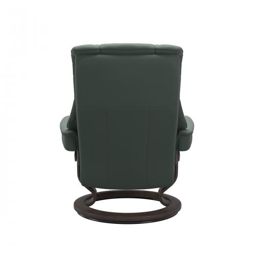 Stressless Mayfair (M) Classic Base Recliner with Ottoman