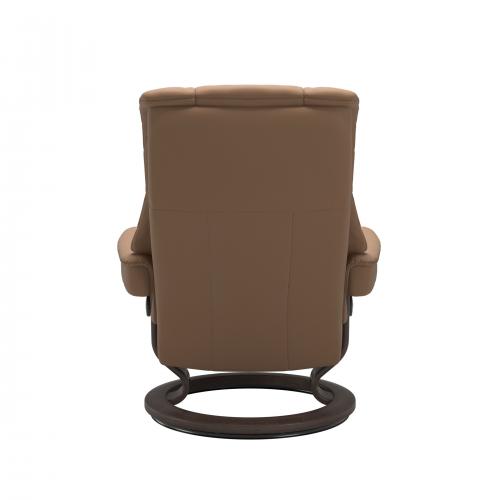 Stressless Mayfair (M) Classic Base Recliner with Ottoman