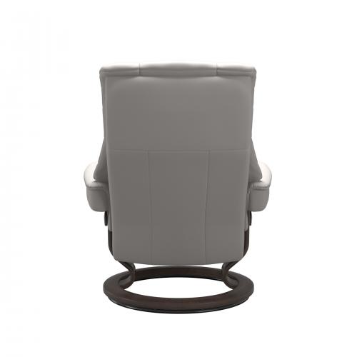 Stressless Mayfair (M) Classic Base Recliner with Ottoman