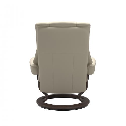 Stressless Mayfair (M) Classic Base Recliner with Ottoman