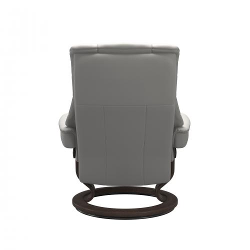 Stressless Mayfair (M) Classic Base Recliner with Ottoman