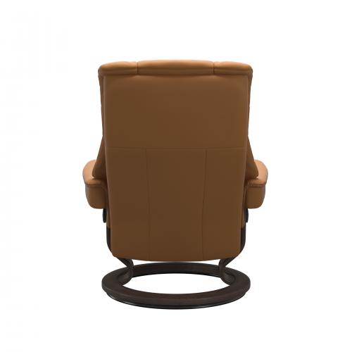 Stressless Mayfair (M) Classic Base Recliner with Ottoman