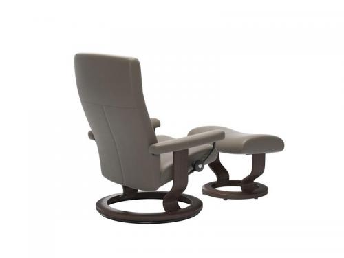 Stressless Dover (M) Classic Chair with Footstool 