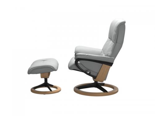 Stressless Mayfair (M) Signature Chair with Footstool 