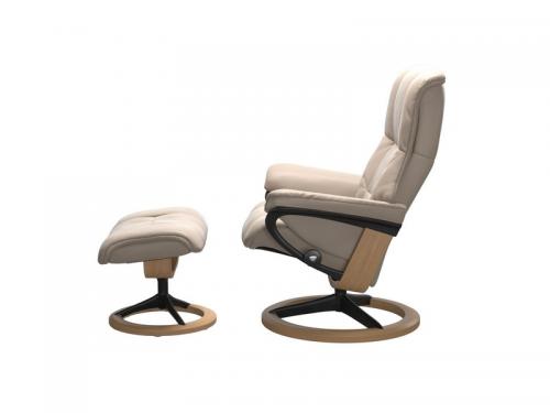 Stressless Mayfair (M) Signature Chair with Footstool 