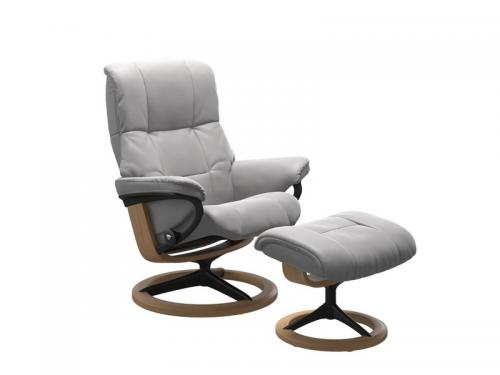 Stressless Mayfair (M) Signature Chair with Footstool 