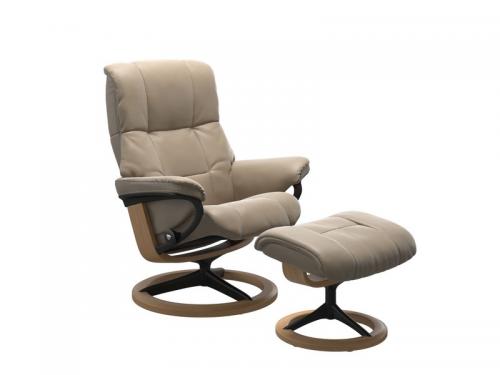 Stressless Mayfair (M) Signature Chair with Footstool 