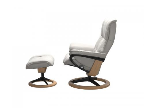 Stressless Mayfair (M) Signature Chair with Footstool 