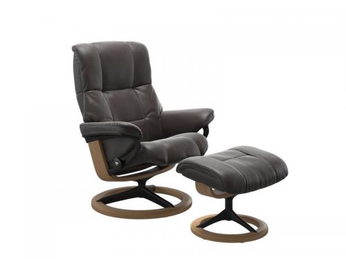 Stressless Mayfair (M) Signature Chair with Footstool 