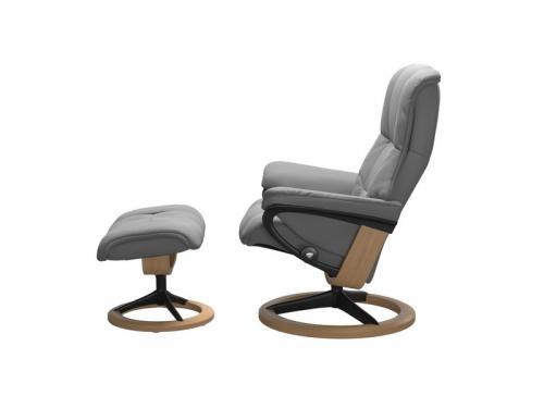 Stressless Mayfair (M) Signature Chair with Footstool 