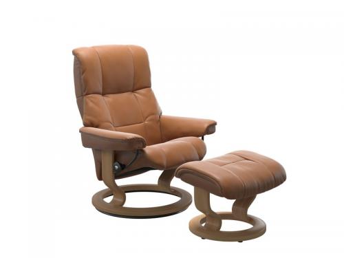 Stressless Mayfair (M) Classic Chair with Footstool 