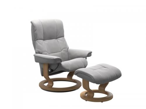 Stressless Mayfair (M) Classic Chair with Footstool 