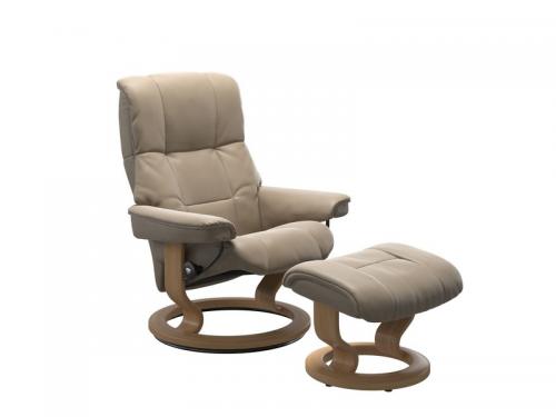 Stressless Mayfair (M) Classic Chair with Footstool 