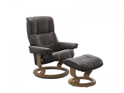 Stressless Mayfair (M) Classic Chair with Footstool 