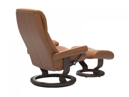 Stressless View (M) Classic Chair with Footstool 