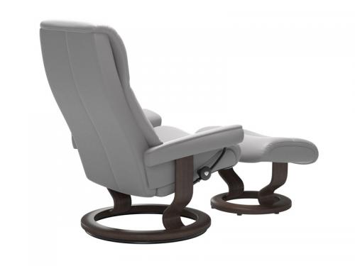 Stressless View (M) Classic Chair with Footstool 