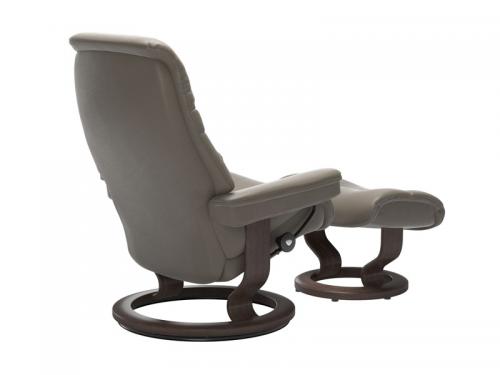 Stressless Sunrise (M) Classic Chair with Footstool 