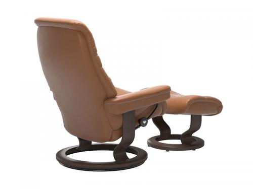 Stressless Sunrise (M) Classic Chair with Footstool 