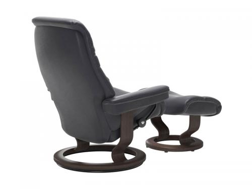 Stressless Sunrise (M) Classic Chair with Footstool 